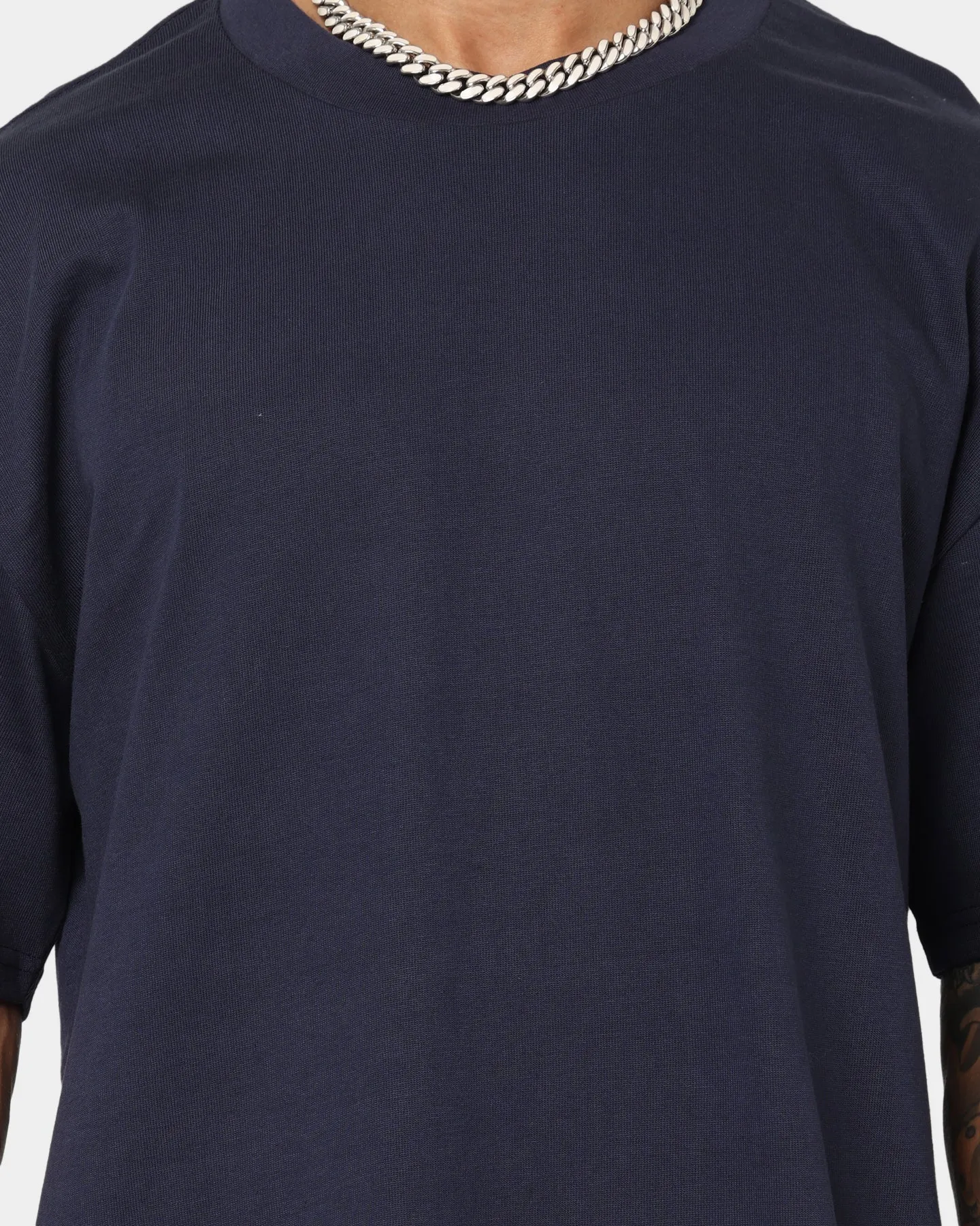 Eco Certified Fiber AS Colour Heavy T-Shirt Midnight Blue