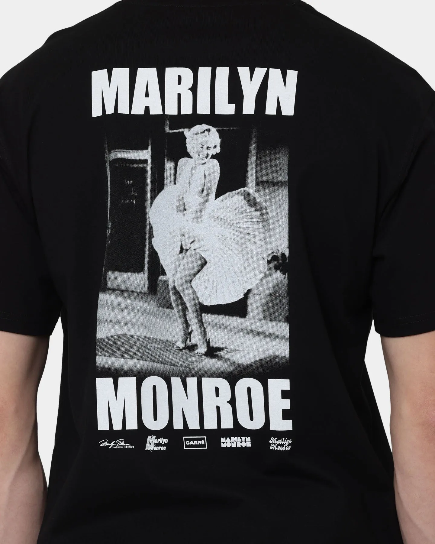 Carr?? X Marilyn Monroe Bold Is Beautiful T-Shirt Black Summer Essential
