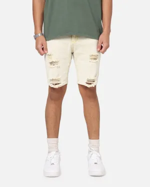 Saint Morta Dynasty V2 Denim Shorts Dirty Blonde Quick Access