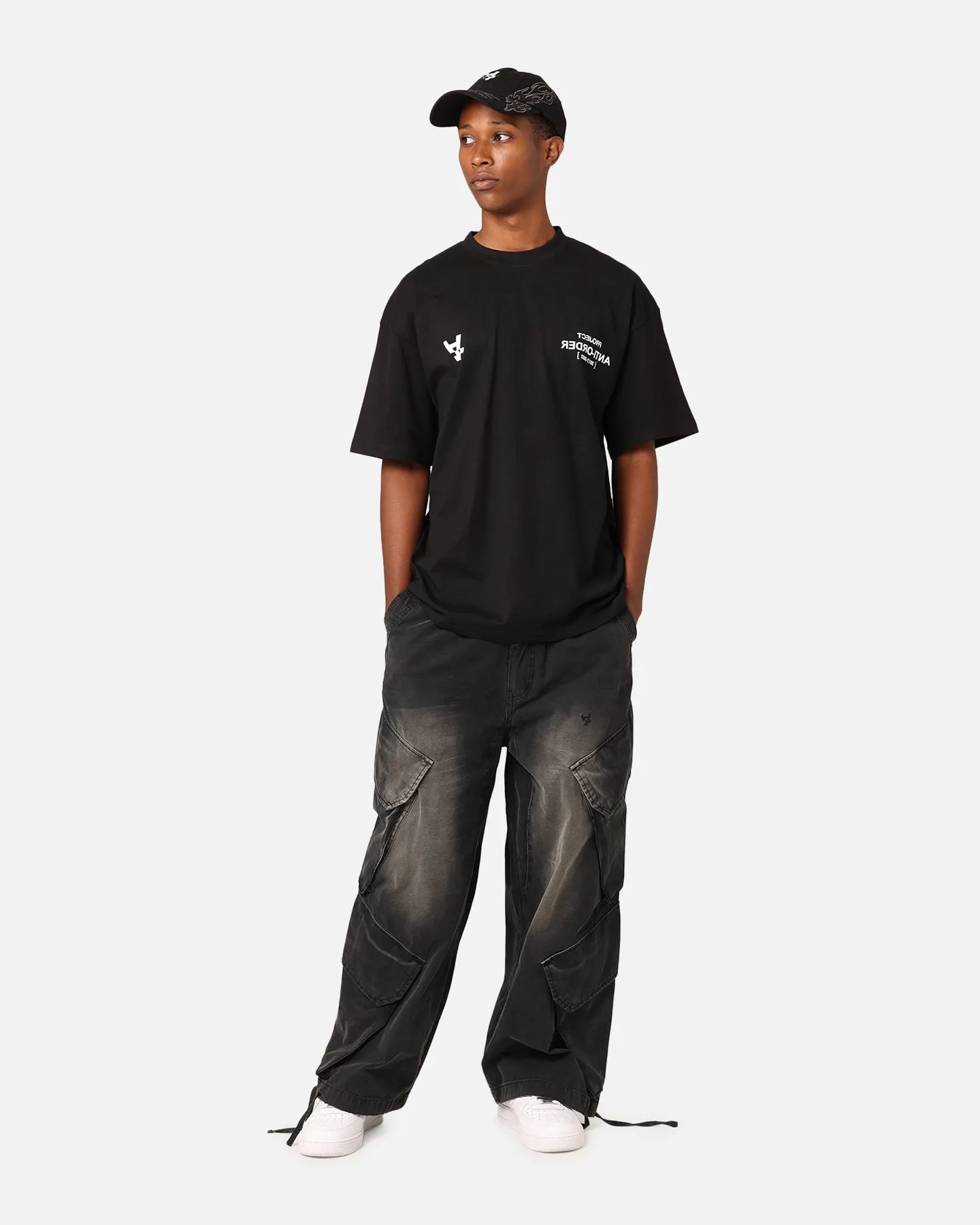 The Anti Order Project Anti T-Shirt Black Versatile and Stylish