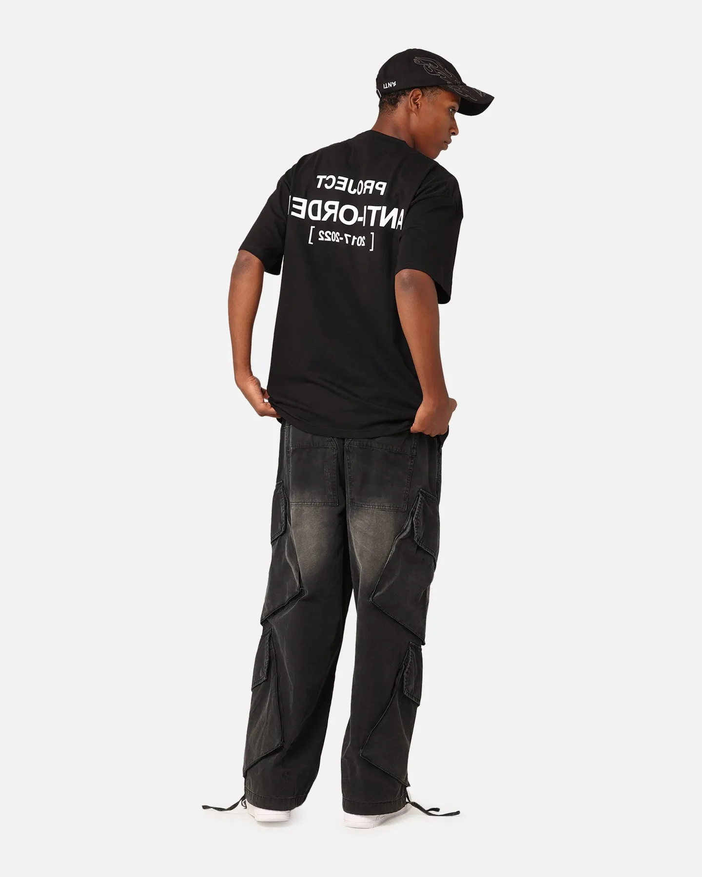 Sporty Vibe Easy Look The Anti Order Project Anti T-Shirt Black