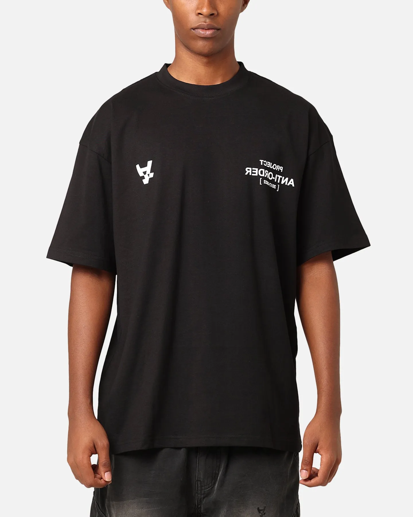 The Anti Order Project Anti T-Shirt Black Modern Outfit Date night