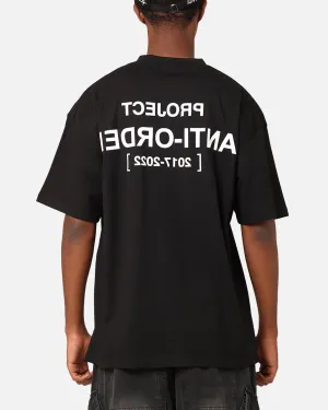 Easy Care Cozy And Stylish The Anti Order Project Anti T-Shirt Black