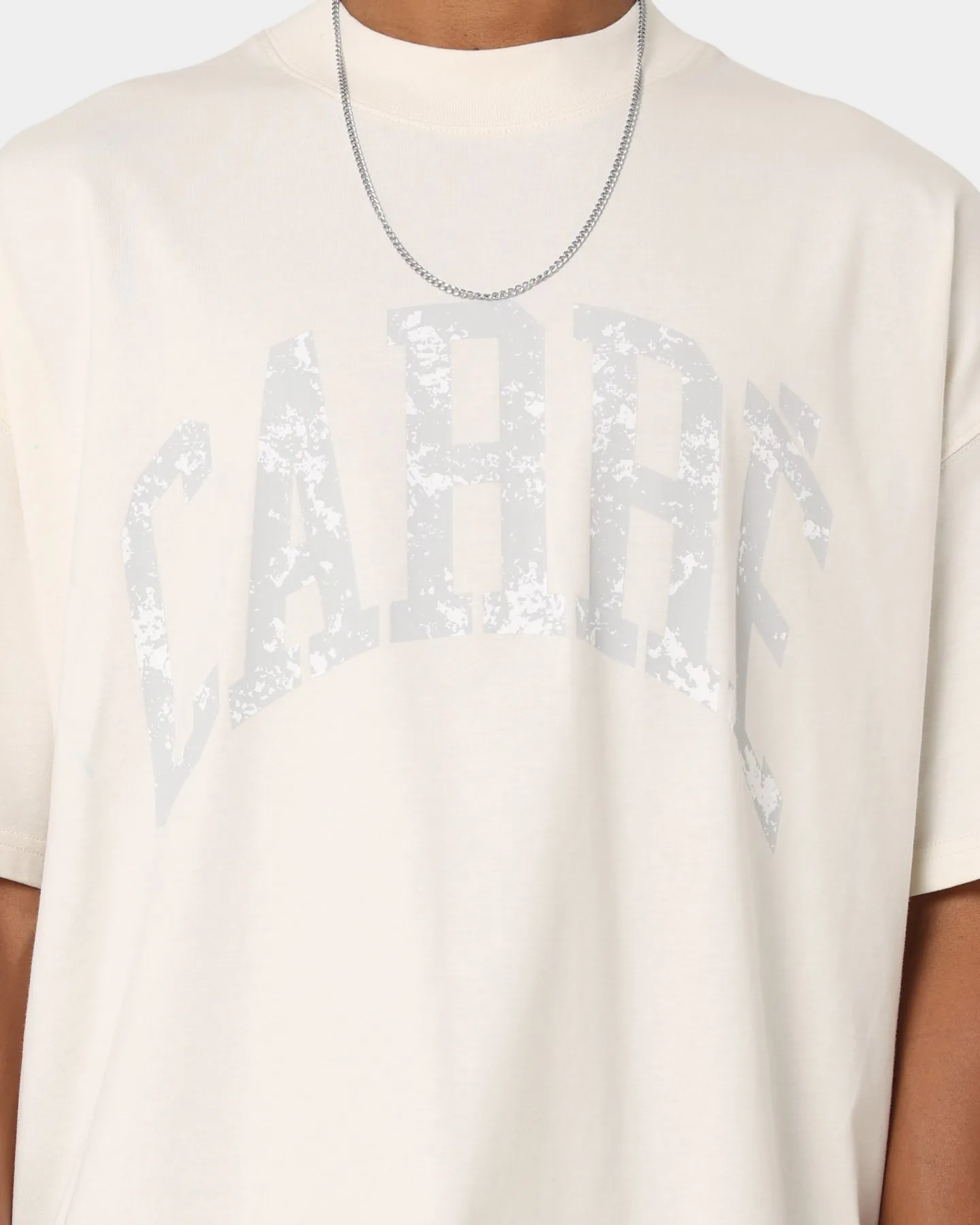 Carr?? Arch Oversized T-Shirt Off White Urban Trend Look