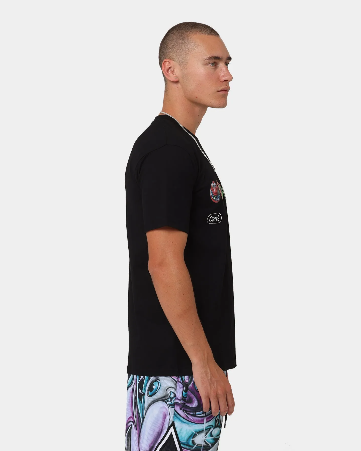 Carr?? X Kenny Scharf Gary's Revolution T-Shirt Black Relaxed fit style Weekend Comfort