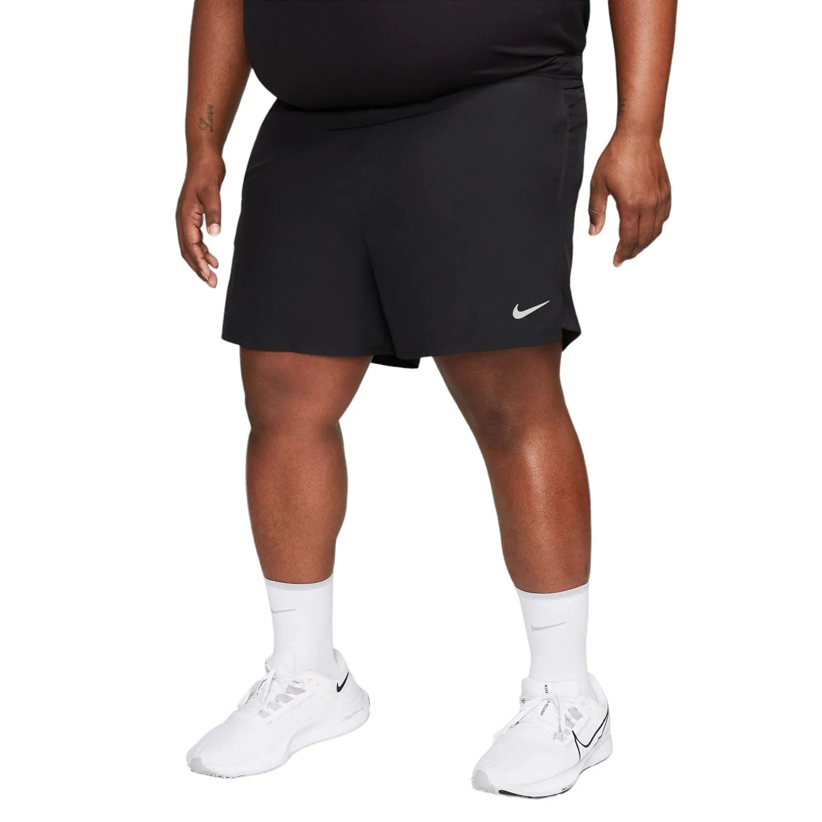 Soft Waist Nike Challenger Mens Dri-FIT 5 Brief-Lined Running Shorts