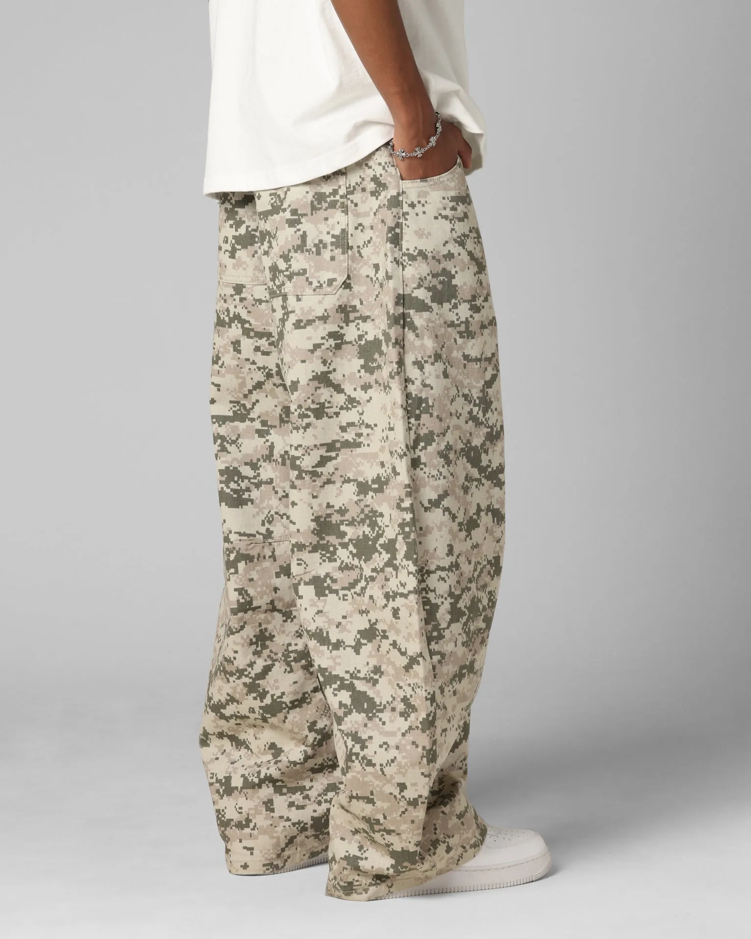 Loiter F-16 Balloon Jeans Digi Camo Water Resistant Finish Wrinkle-Resistant