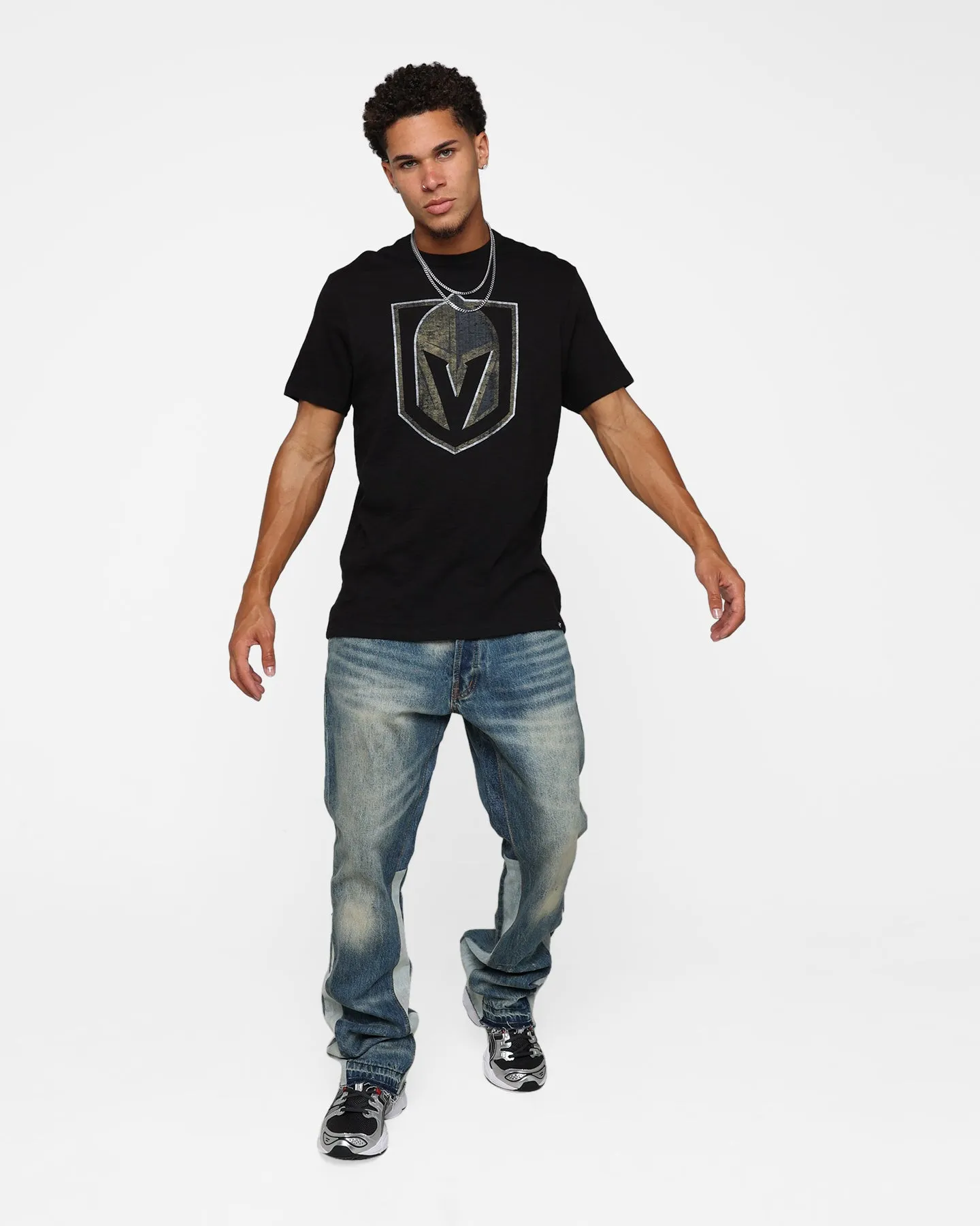 Sustainable Production Process 47 Brand Vegas Golden Knights Jet Black T-Shirt Black