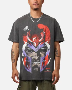 Breathable mesh Award-winning Marvel X-Men Magneto Heavyweight T-Shirt Black Wash
