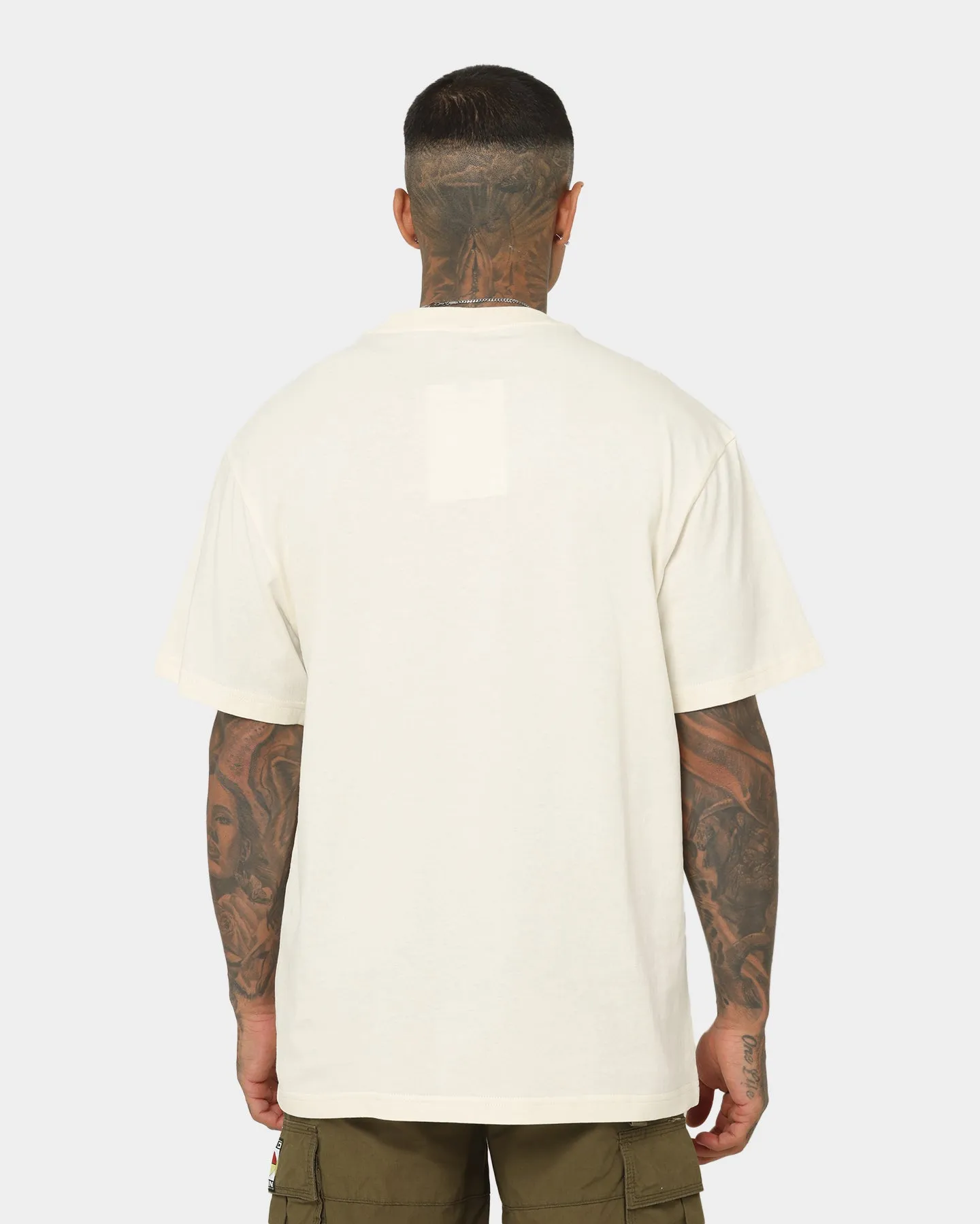 Mitchell & Ness Los Angeles Lakers St Valentine's Day T-Shirt Unbleached Non Iron Fabric