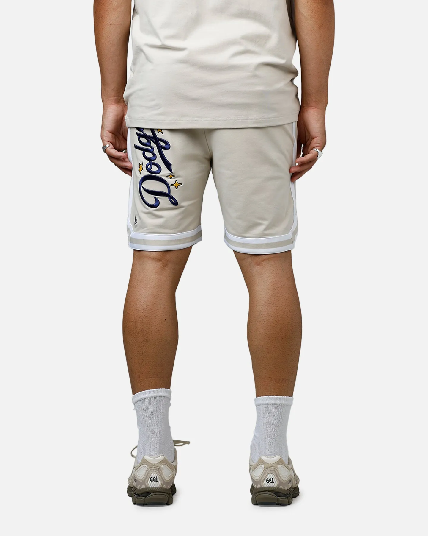 New Era Los Angeles Dodgers 'Logo Select' Summer Shorts Stone Summer Style