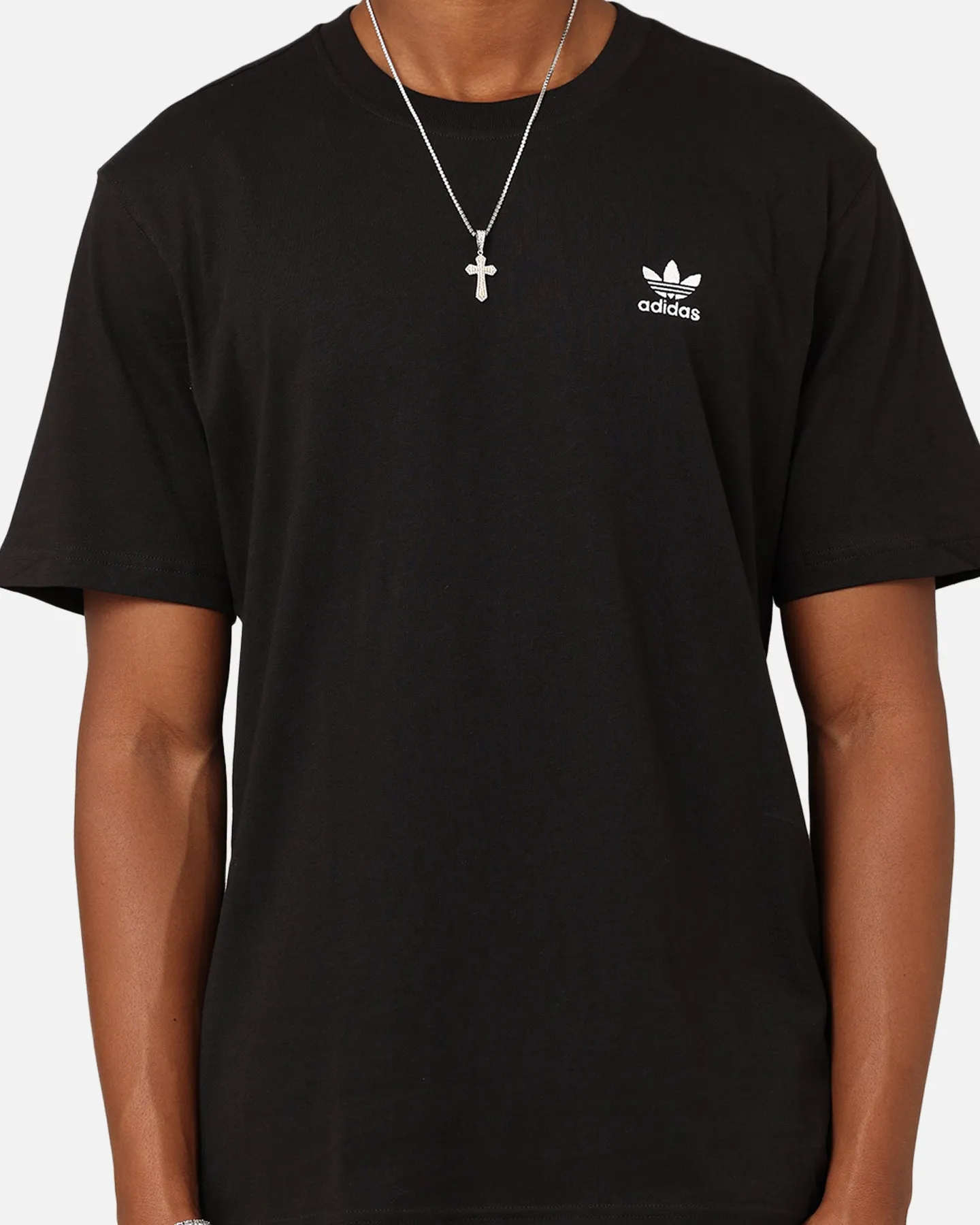 Adidas Trefoil Essentials T-Shirt Black Active Trend