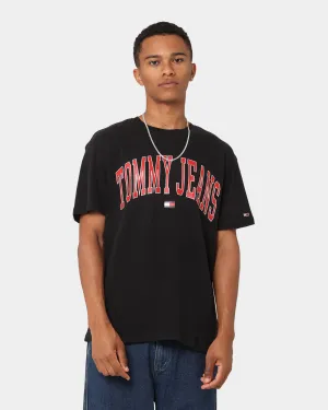 Tommmy Jeans TJM Classic Collegiate T-Shirt Black Multi Purpose Wear