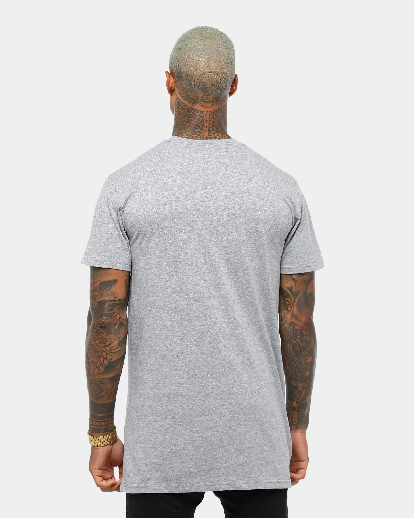 AS Colour Tall T-Shirt Grey Chic Casual Wear Outdoor Style