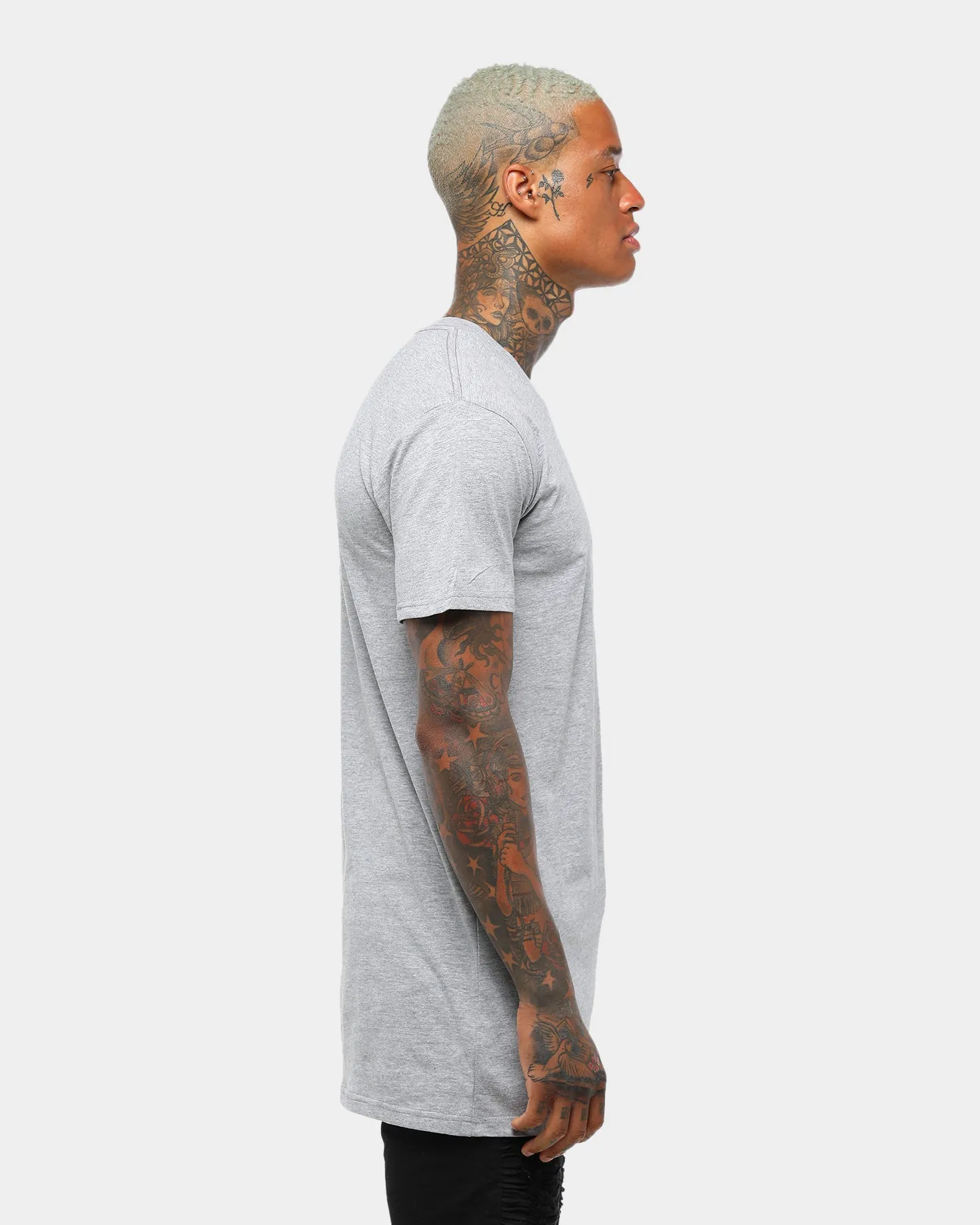 AS Colour Tall T-Shirt Grey Anti Odor Treatment certified