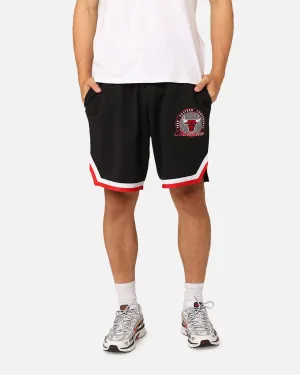 Mitchell & Ness Chicago Bulls Shooting Shorts Black Urban Fashion Breezy Waist