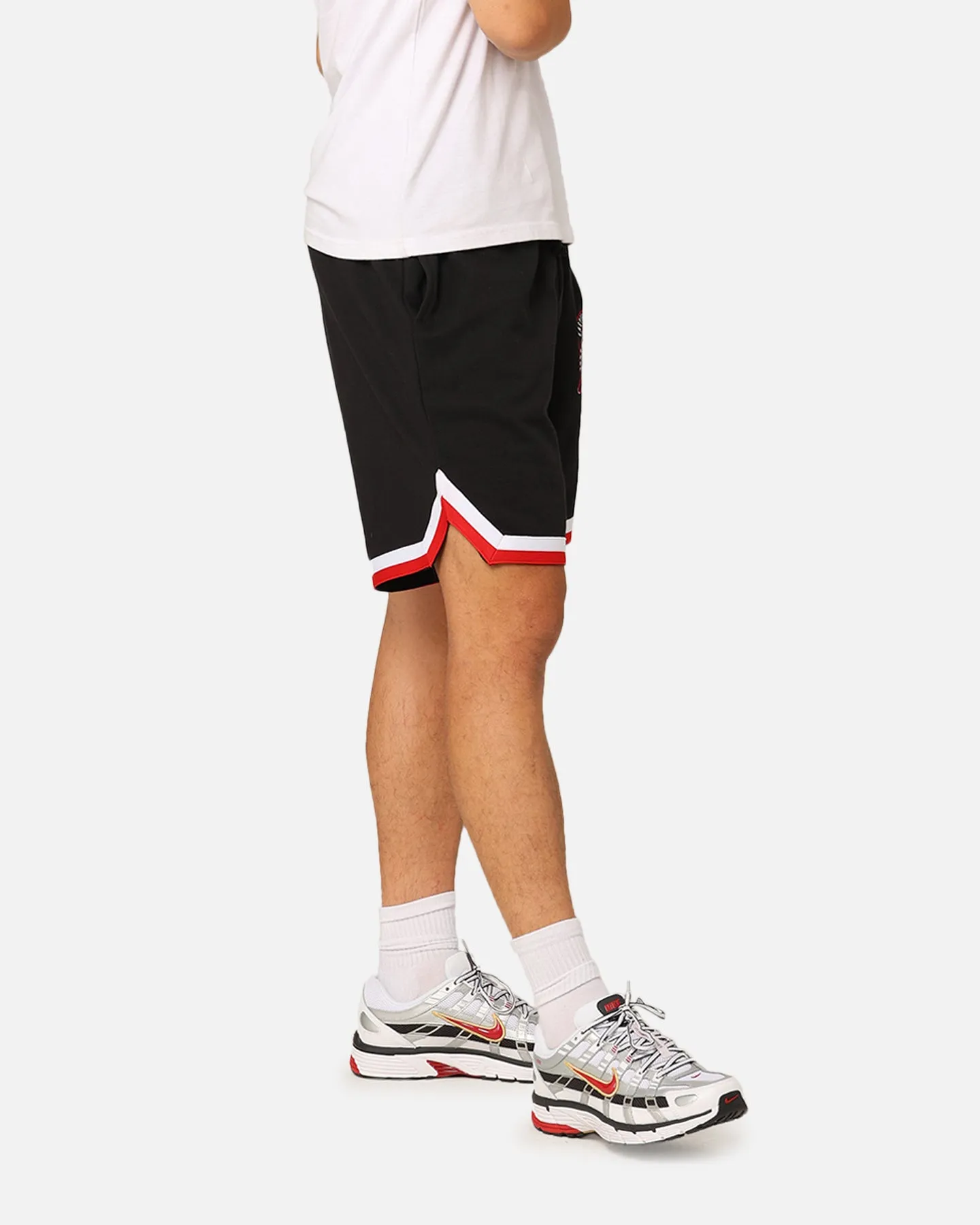 Mitchell & Ness Chicago Bulls Shooting Shorts Black Recycled Polyester kids wear