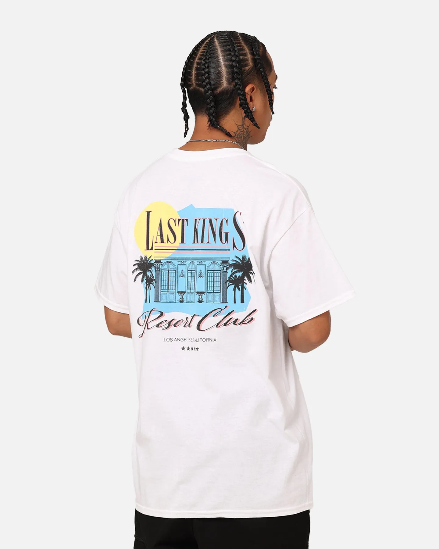 MoistureWicking Breathable Essentials Last Kings Resort Club T-Shirt White
