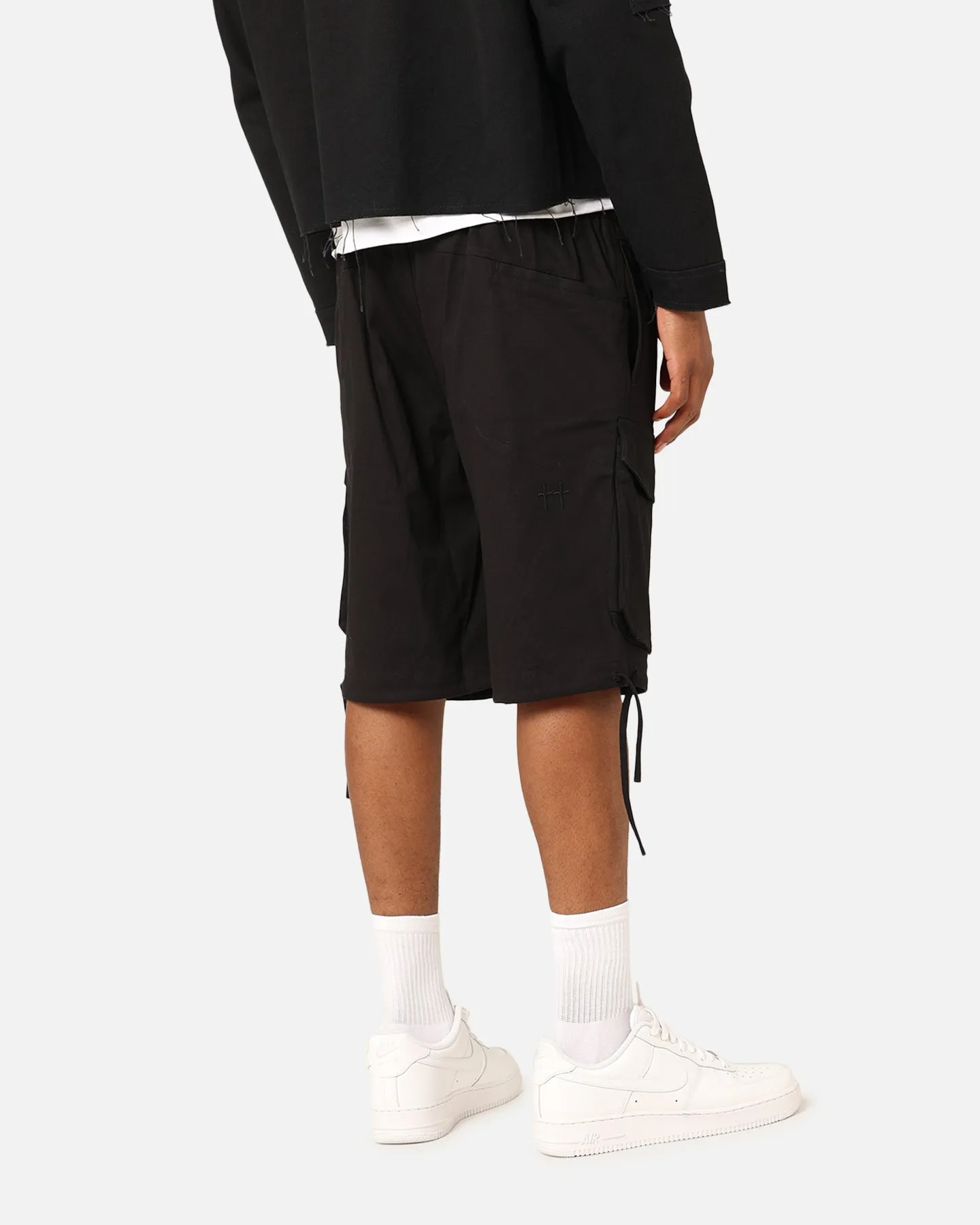 Odor Lock Technology Quick Access Saint Morta Dept Cargo Shorts Black