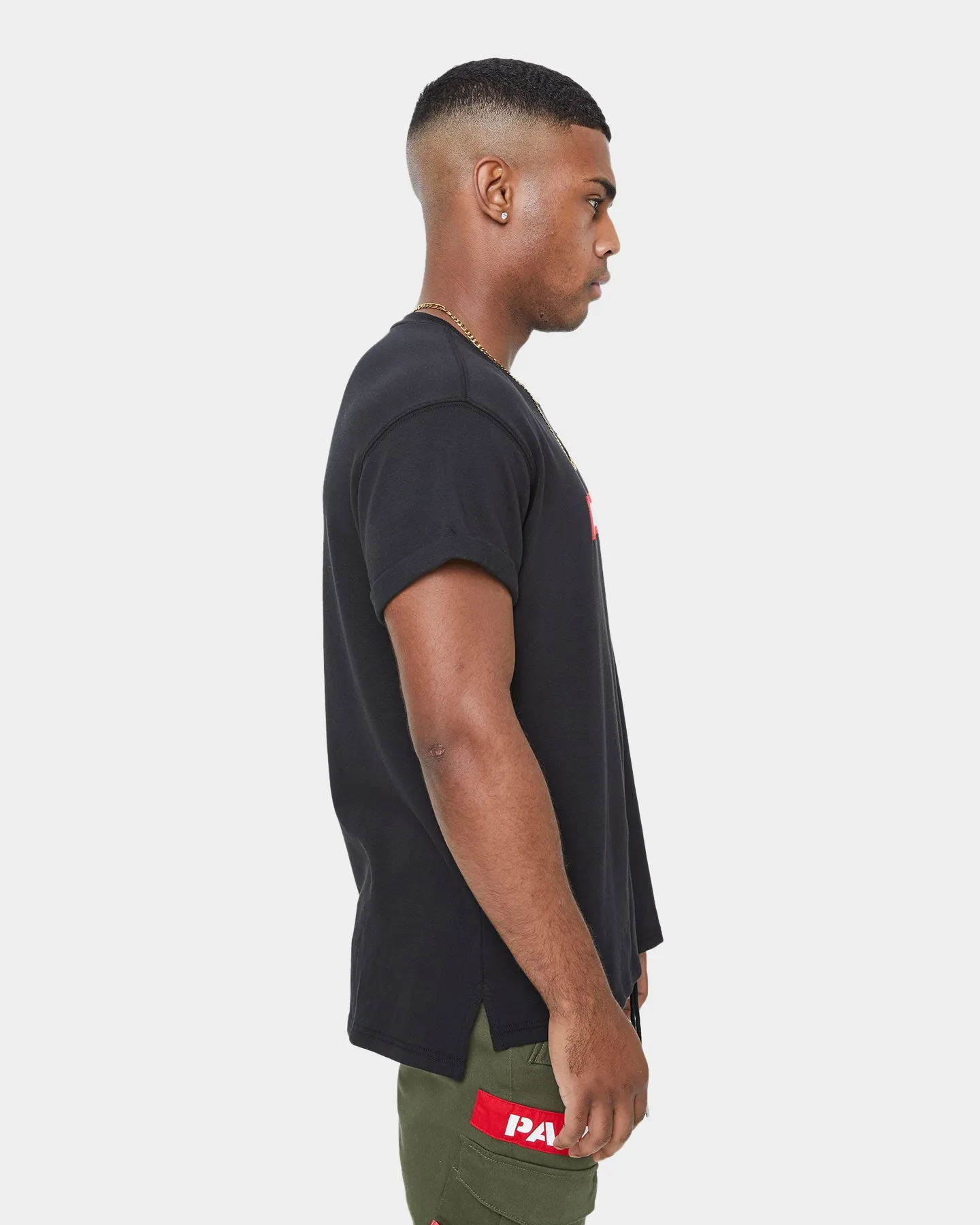 Stylish Details Carr?? Militant Short Sleeve T-Shirt Black