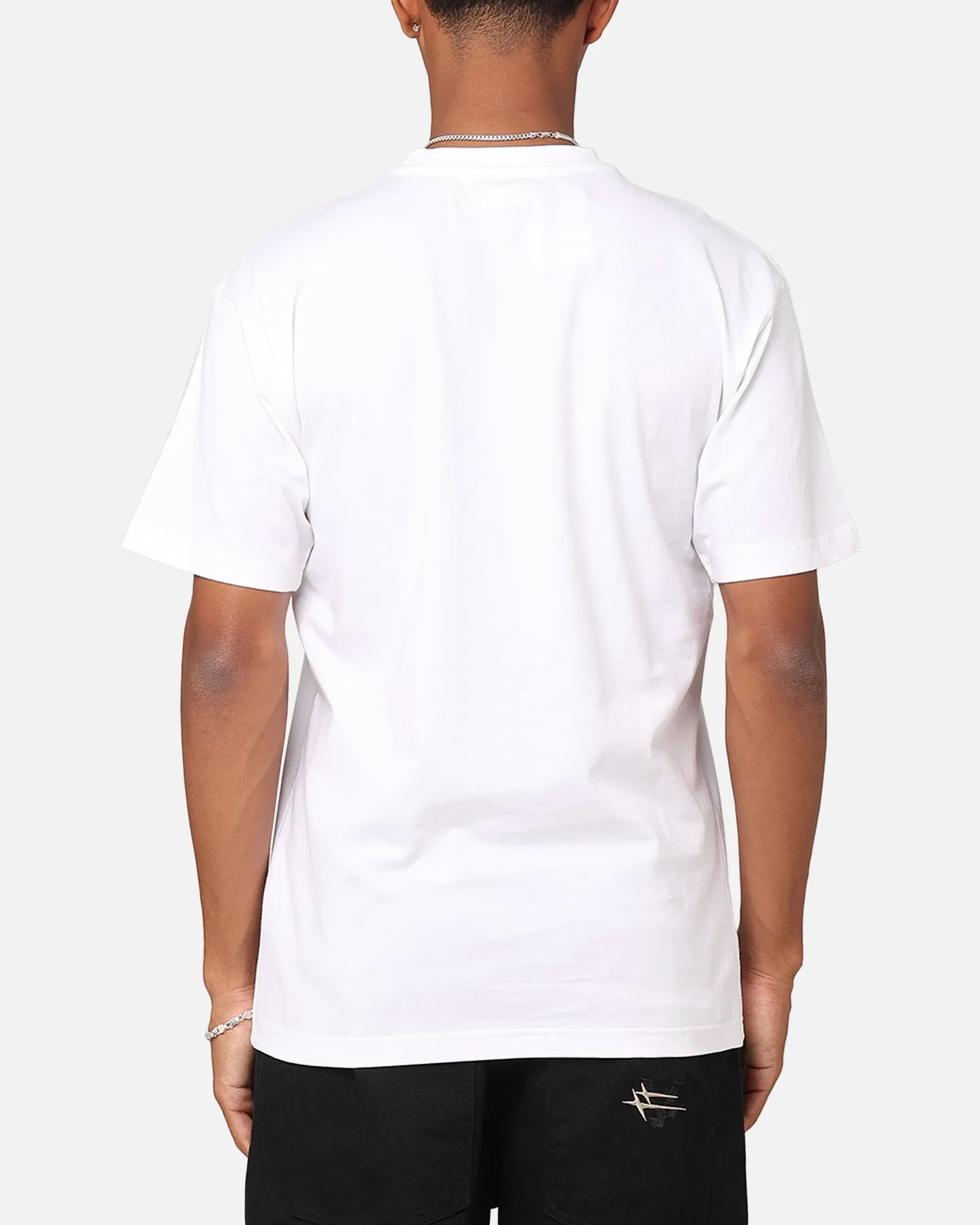 Market Scrawl My Layer T-Shirt White Comfortable And Versatile Cool Layering