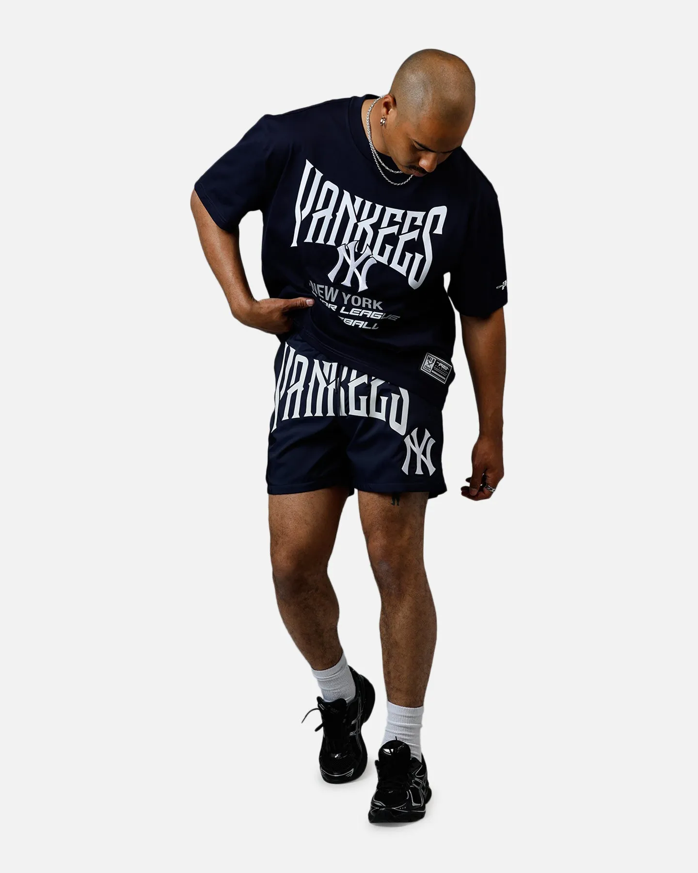 Pro Standard New York Yankees City Tour 2.0 Shorts Navy Sporty Vibes