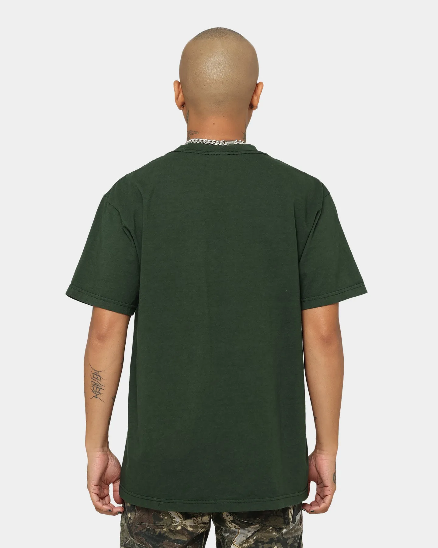 OdorResistant Modern innovation Shaka Wear Max Heavyweight Garment Dye T-Shirt Moss