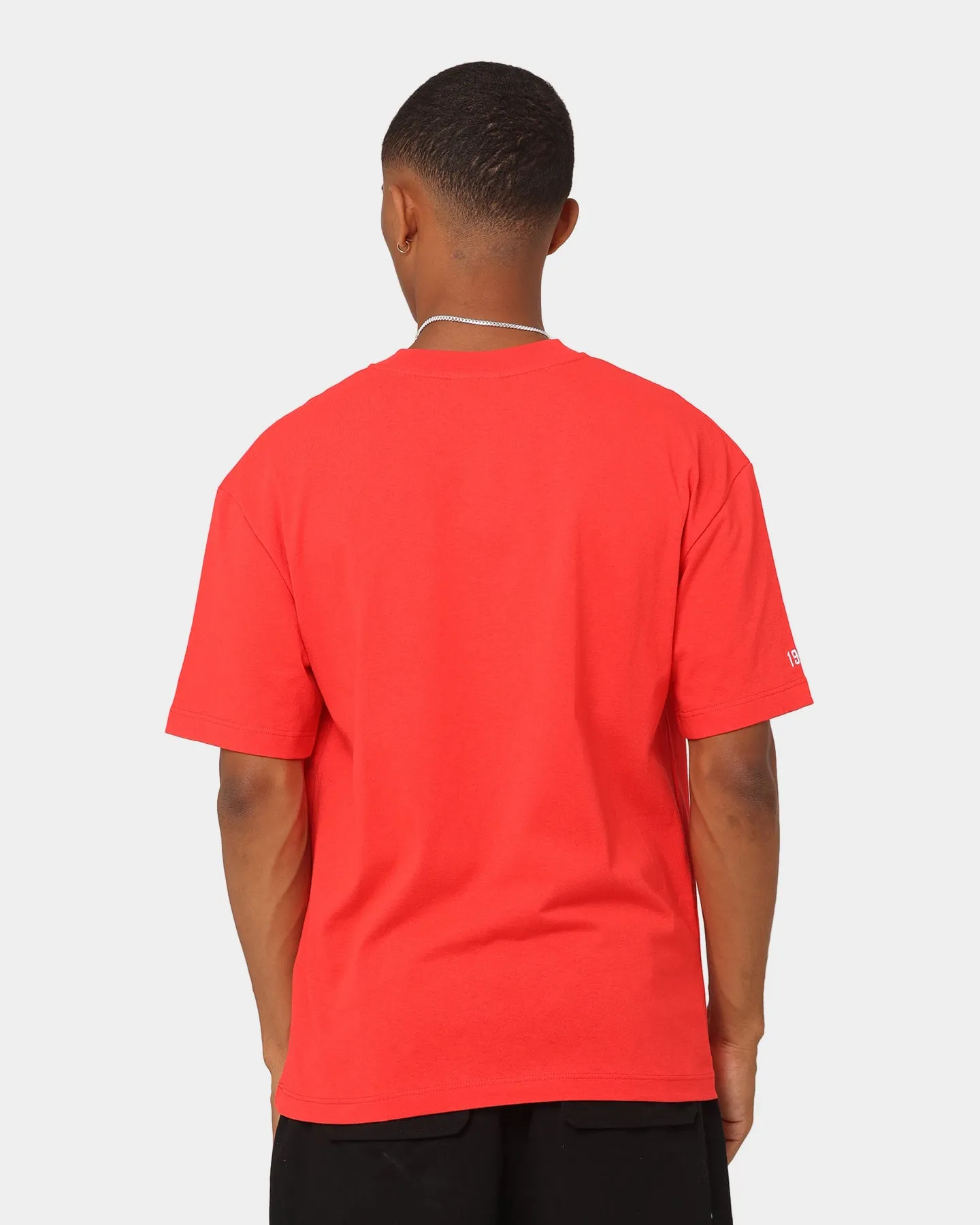 Hypoallergenic fabric Champion Heritage USA Small Logo T-Shirt Red Spark Csi
