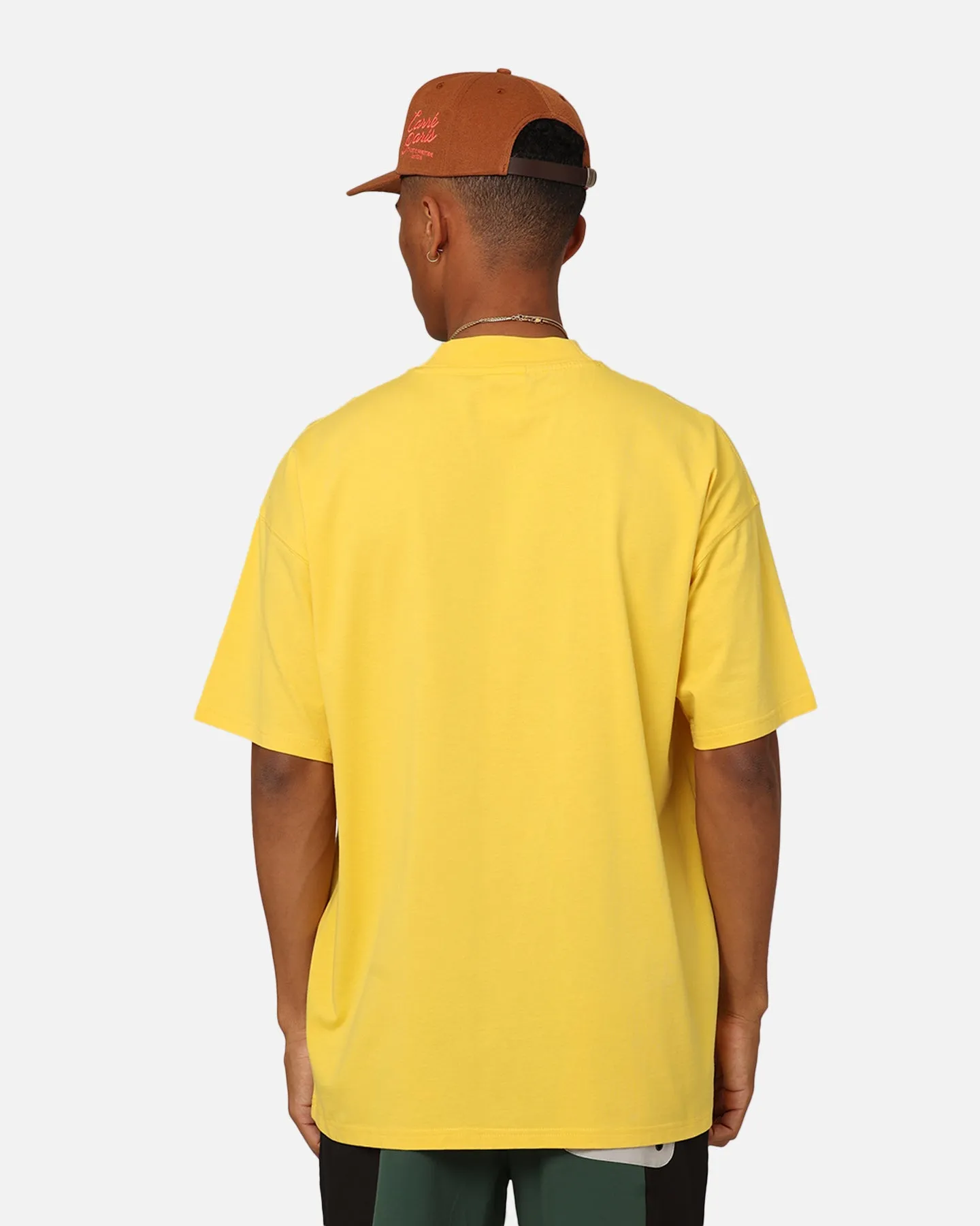 Carre Ascend Oversized T-Shirt Yellow Versatile Wearable