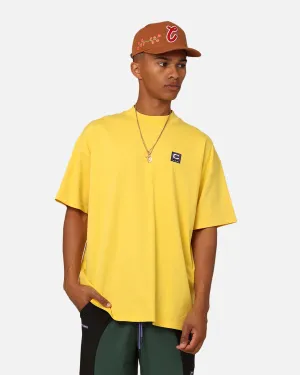 Moisture Wicking Fabric Carre Ascend Oversized T-Shirt Yellow