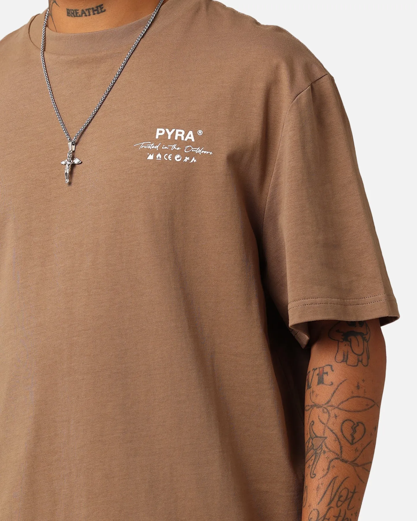 Pyra Trusted T-Shirt Mushroom Chill Design Durable Stitching