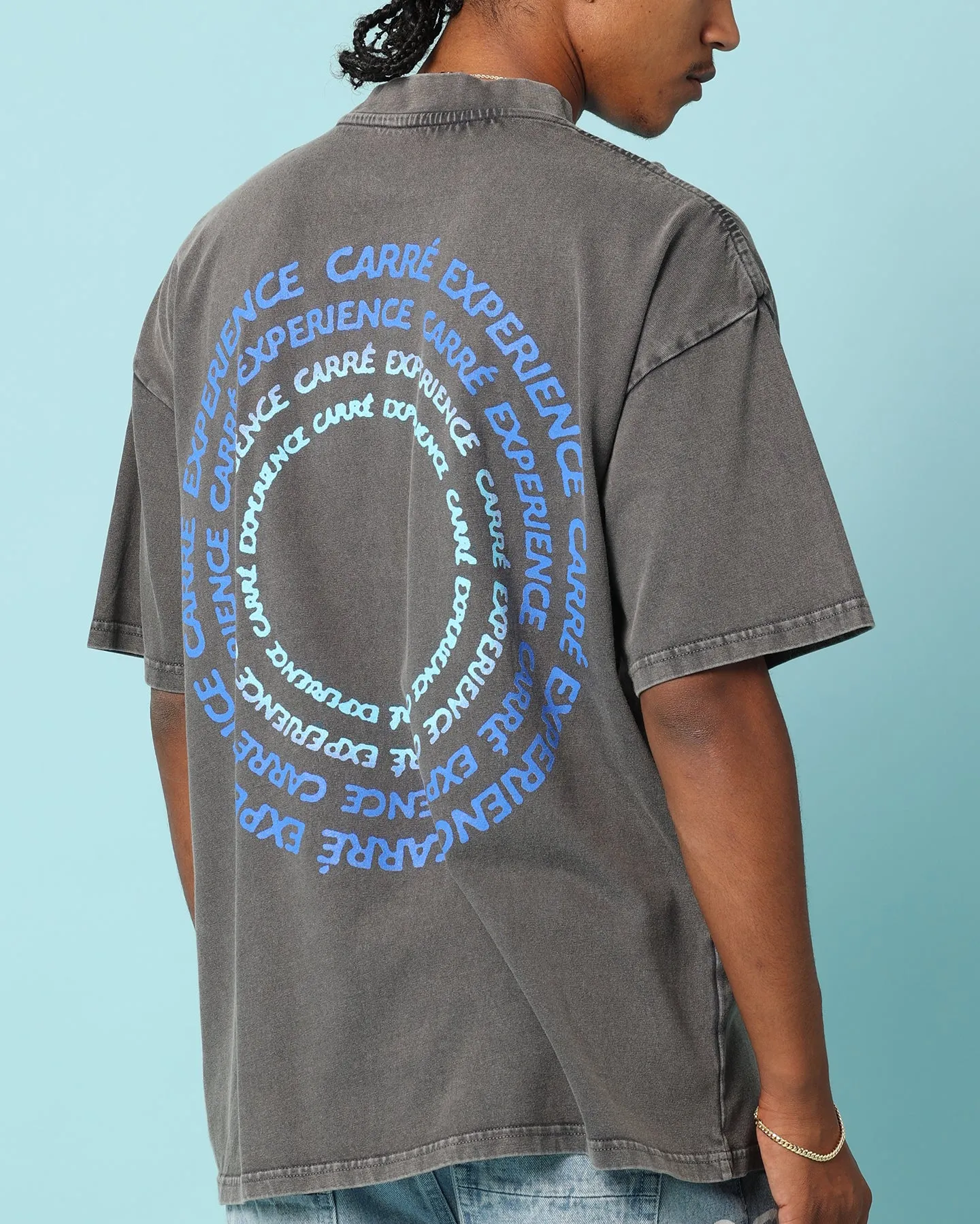 Carr?? Experience '93 T-Shirt Washed Charcoal Casual Touch Stretchable Fabric