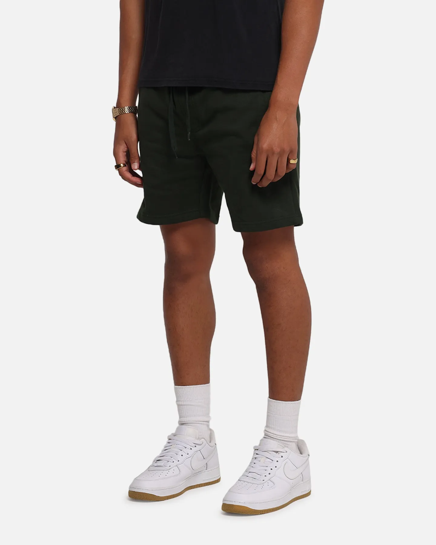 Dynamic Tension Control Beach Vibes Carr?? Blanc Classic Sweat Shorts Dark Green