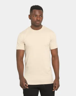 Comfortable Minimalistic Wear Well Made Standard Issue T-Shirt V2 Tan