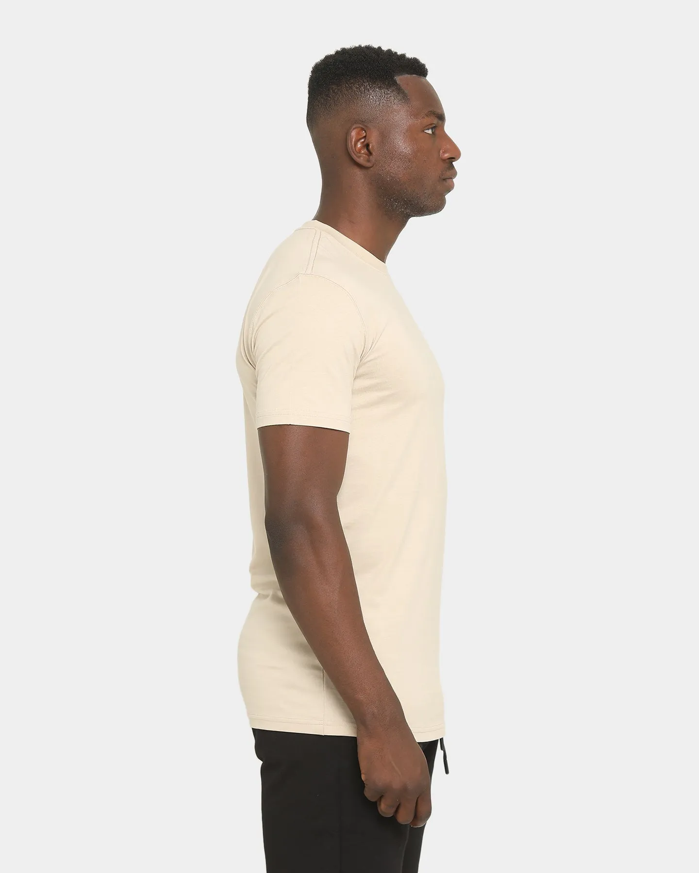 Well Made Standard Issue T-Shirt V2 Tan Fresh Look