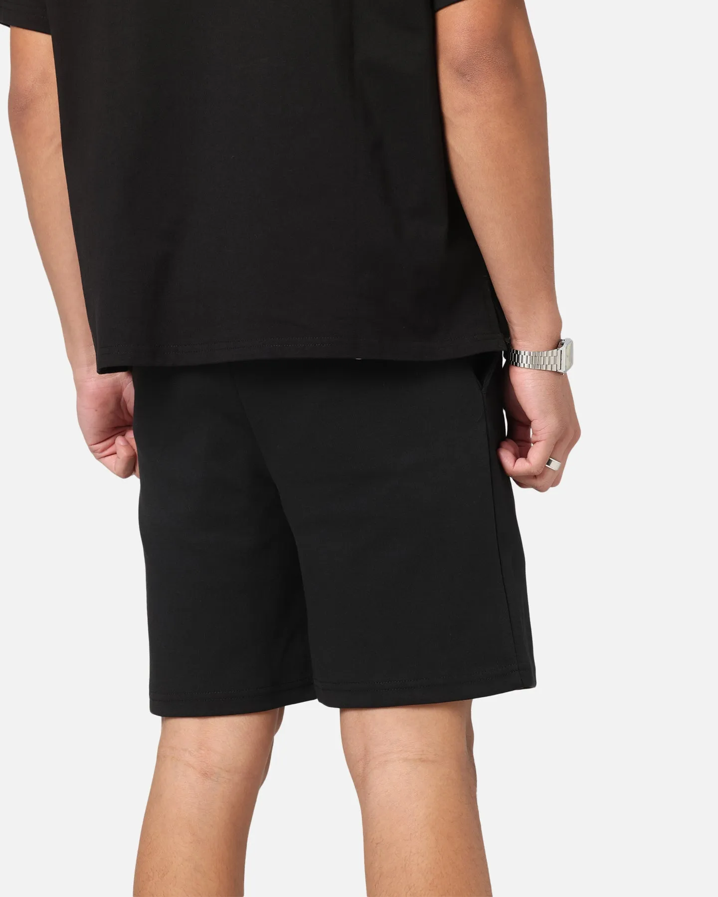 Festival Outfit Chill Flex Nautica Waterford Fleece Shorts Black