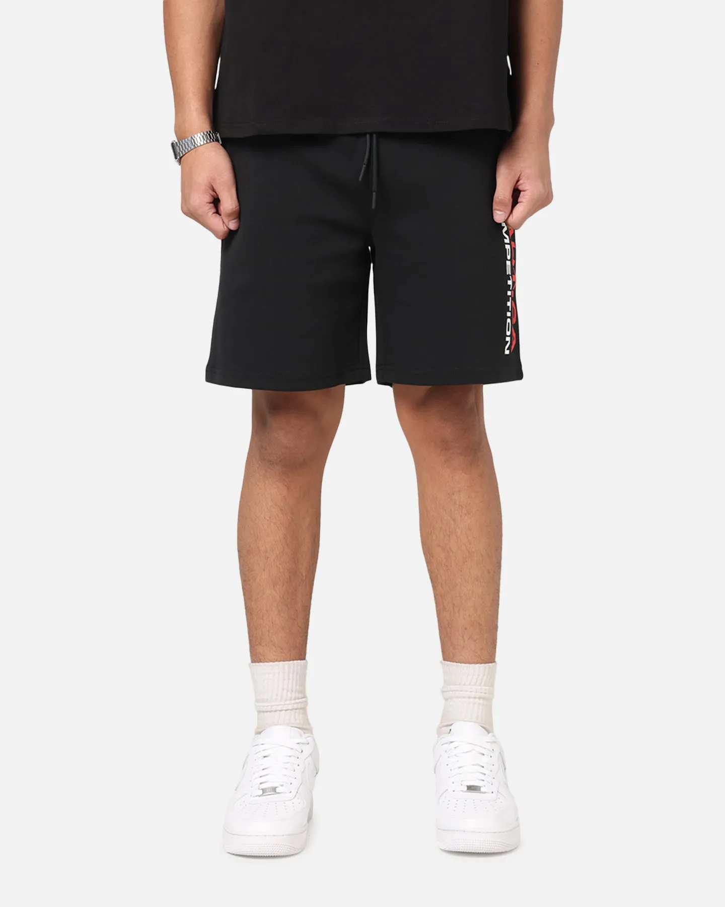 Nautica Waterford Fleece Shorts Black Stylish Outfit