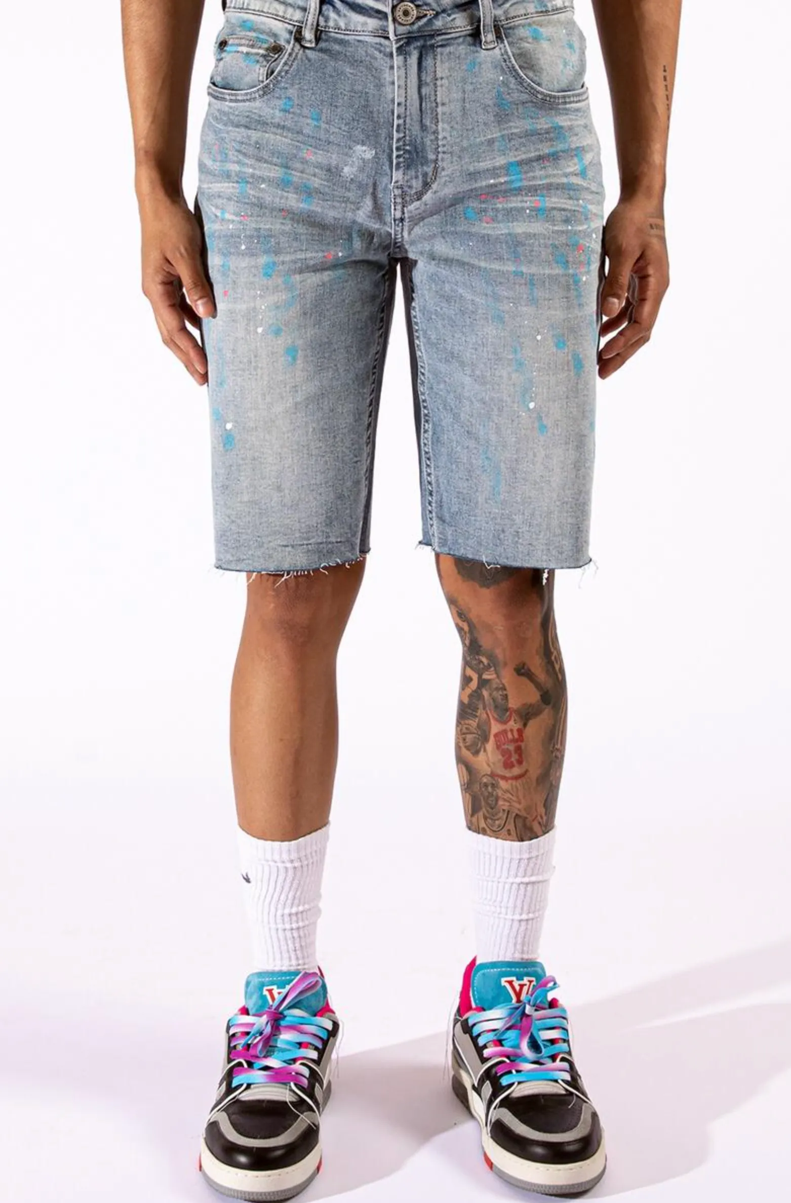 Serenede "Pisces 3" Shorts Flexible Material Skin Hug