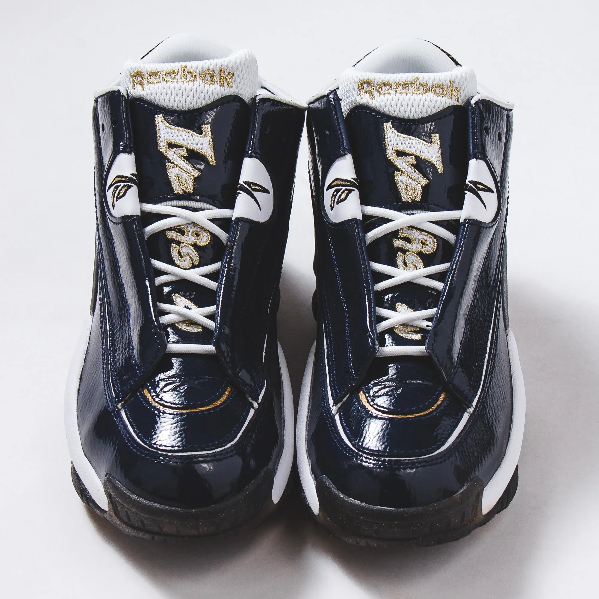 ShockDispersion Reebok Classics Basketball Men The Answer DMX Allen Iverson Navy HR1061
