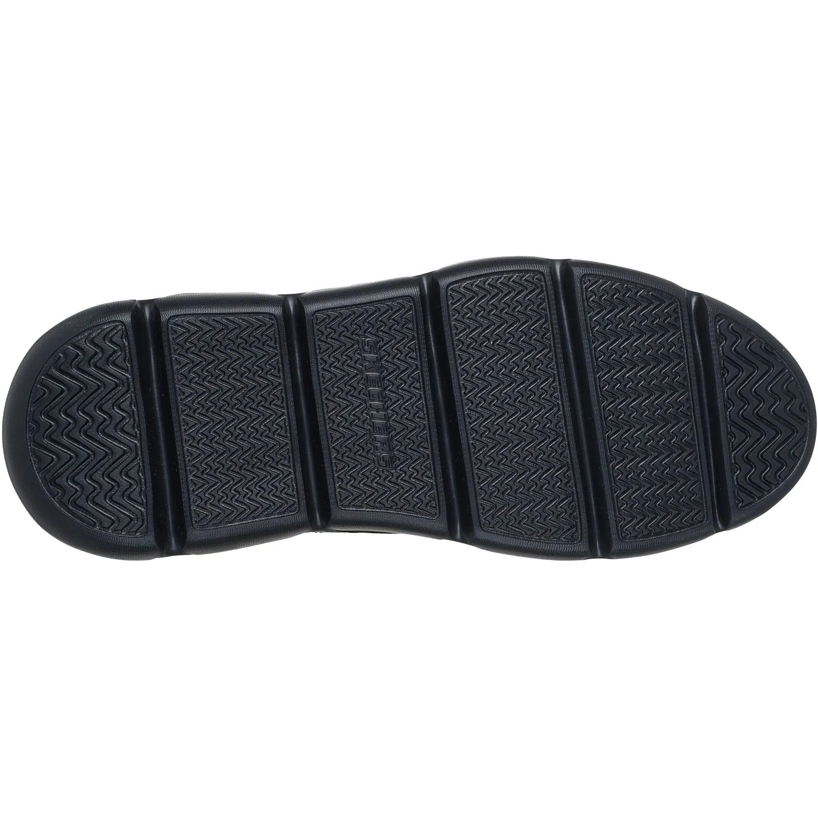 Skechers Mens Garza Carlyn Shoes Black Ice Grip