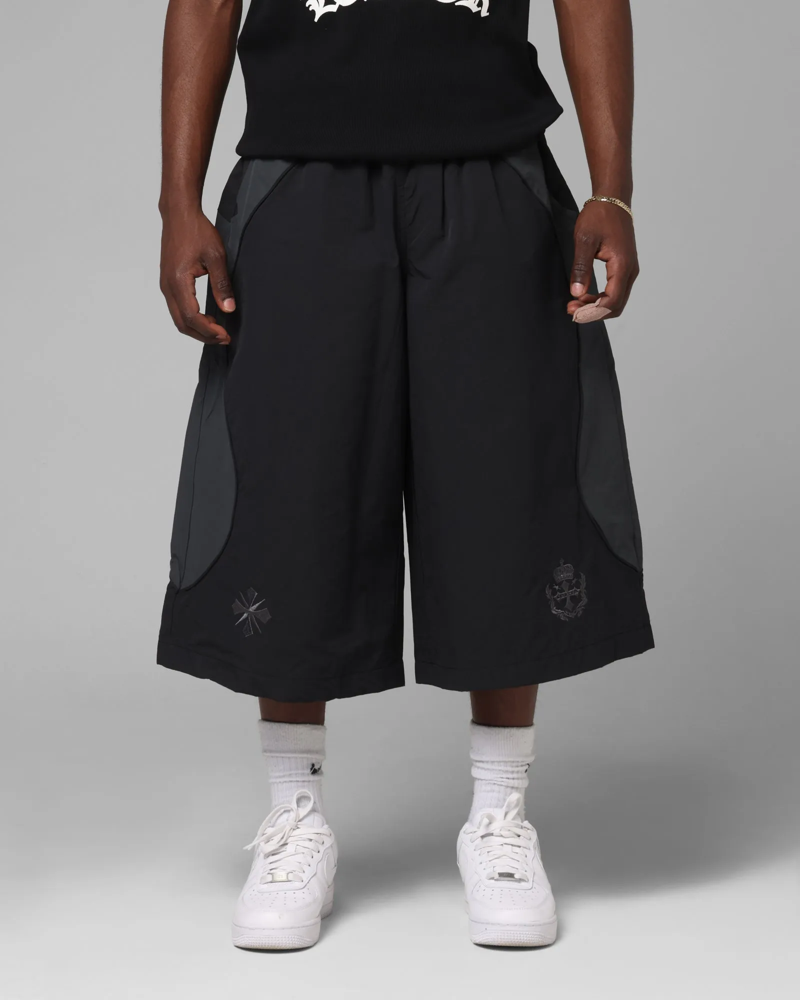 Weather Ready Loiter Club Classic Track Shorts Black