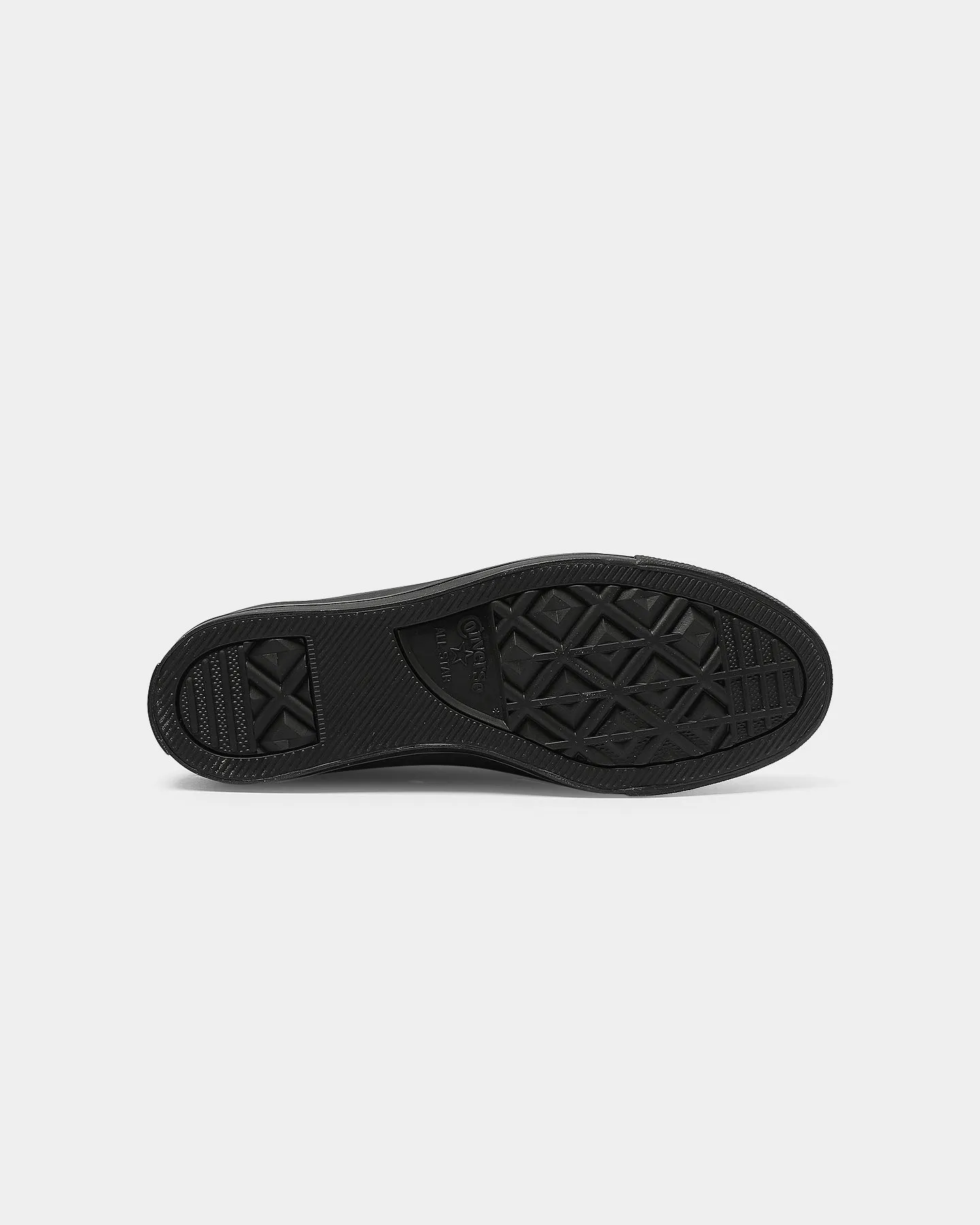 Rubber Sole Converse Chuck Taylor All Star Ox Black/Black