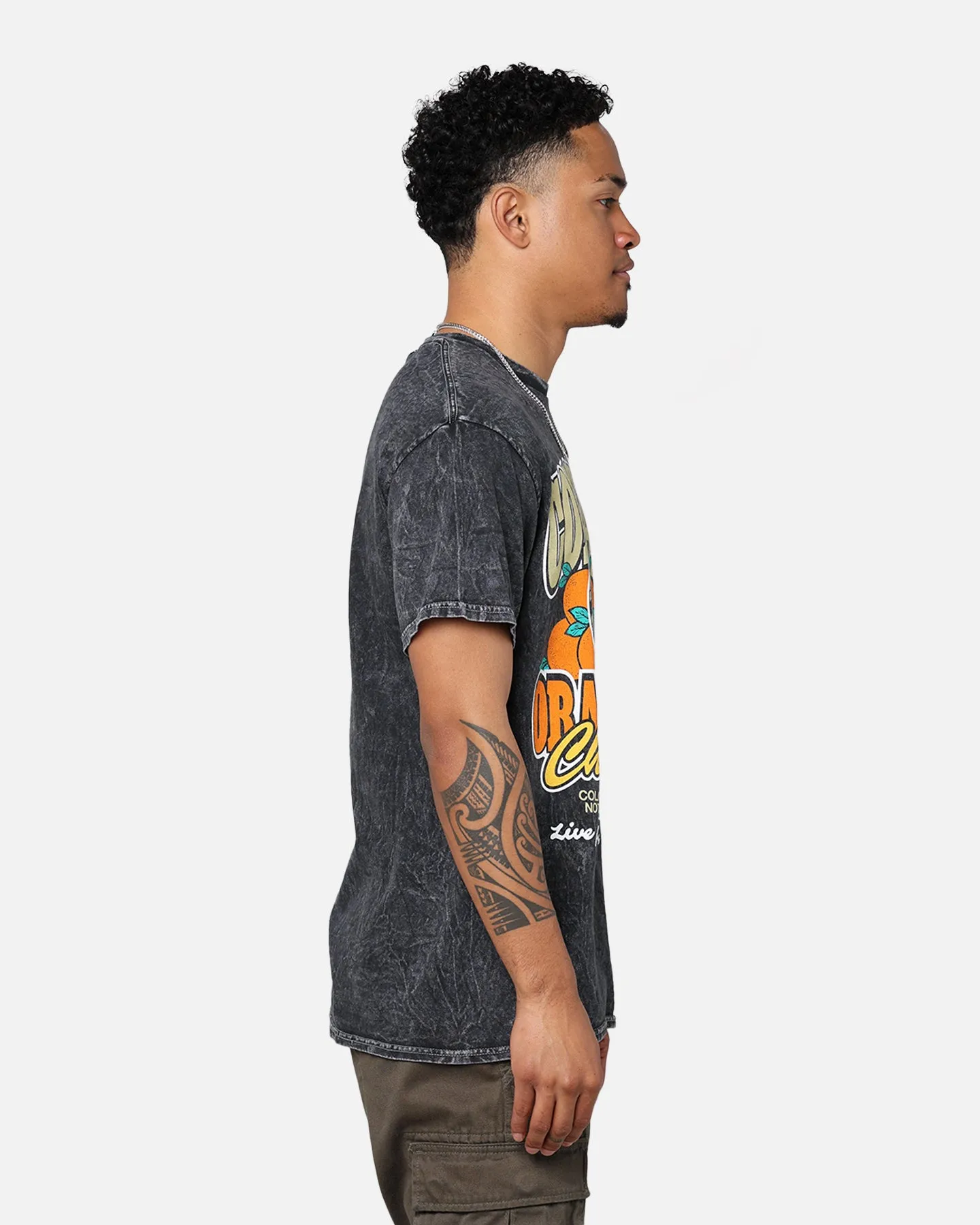 Ribbed collar High-Quality Cotton 47 Brand 1991 Colorado Orange Bowl T-Shirt Black