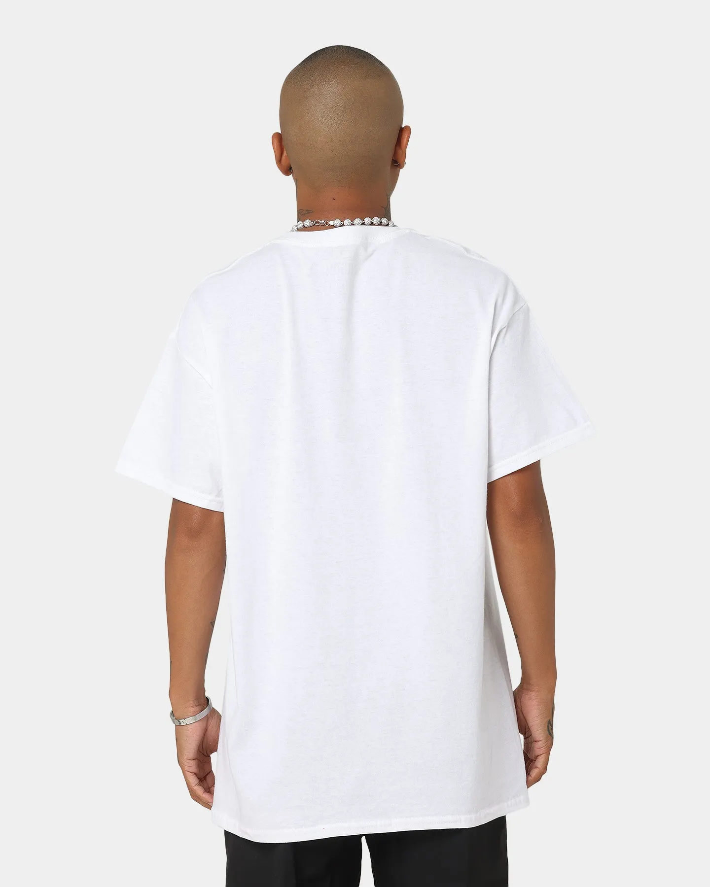 Rodman Brand Planet Dunk T-Shirt White Basic Top