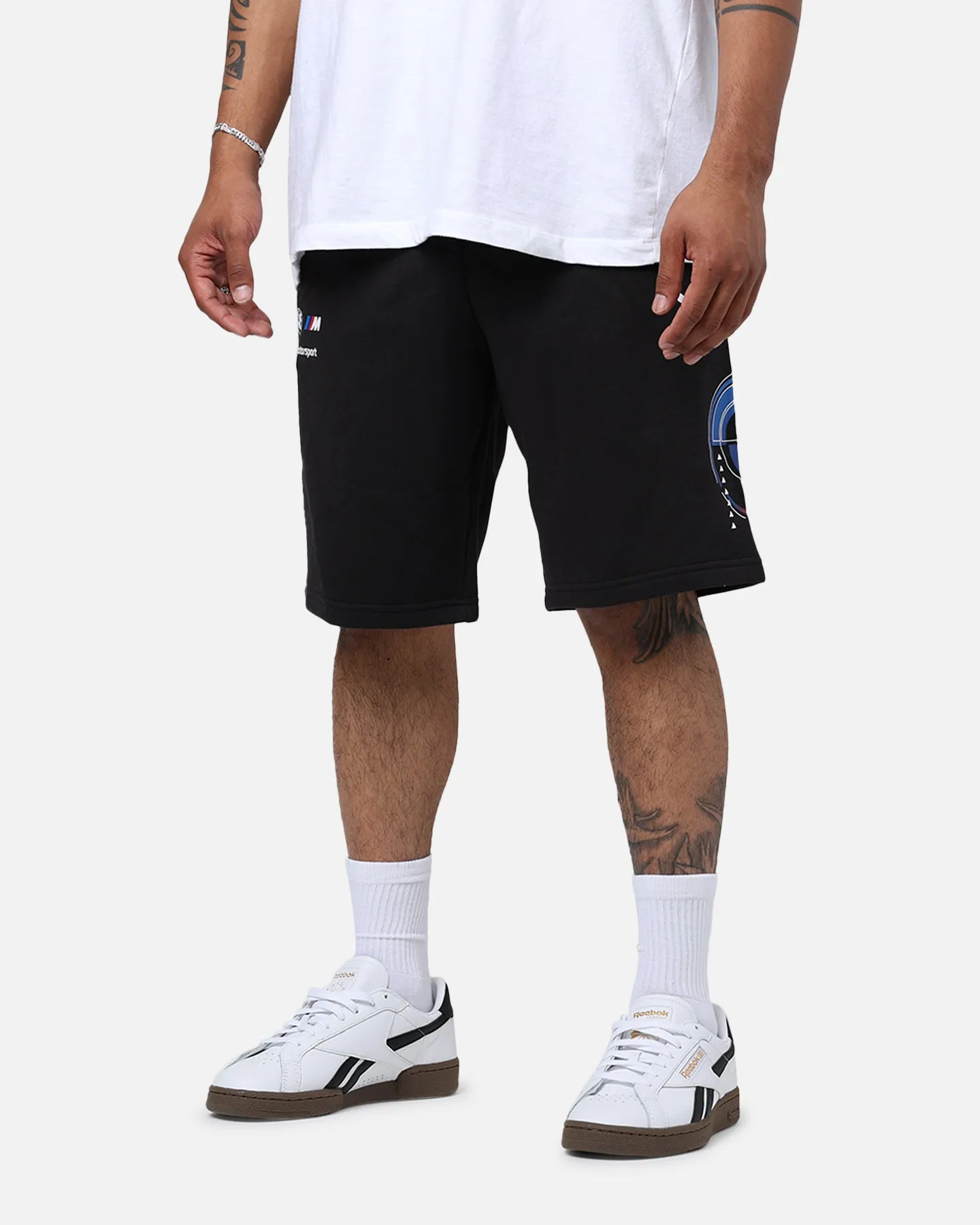 Fit Flex Easy Adjust Drawcord Puma X BMW MMS Graphic Shorts Puma Black