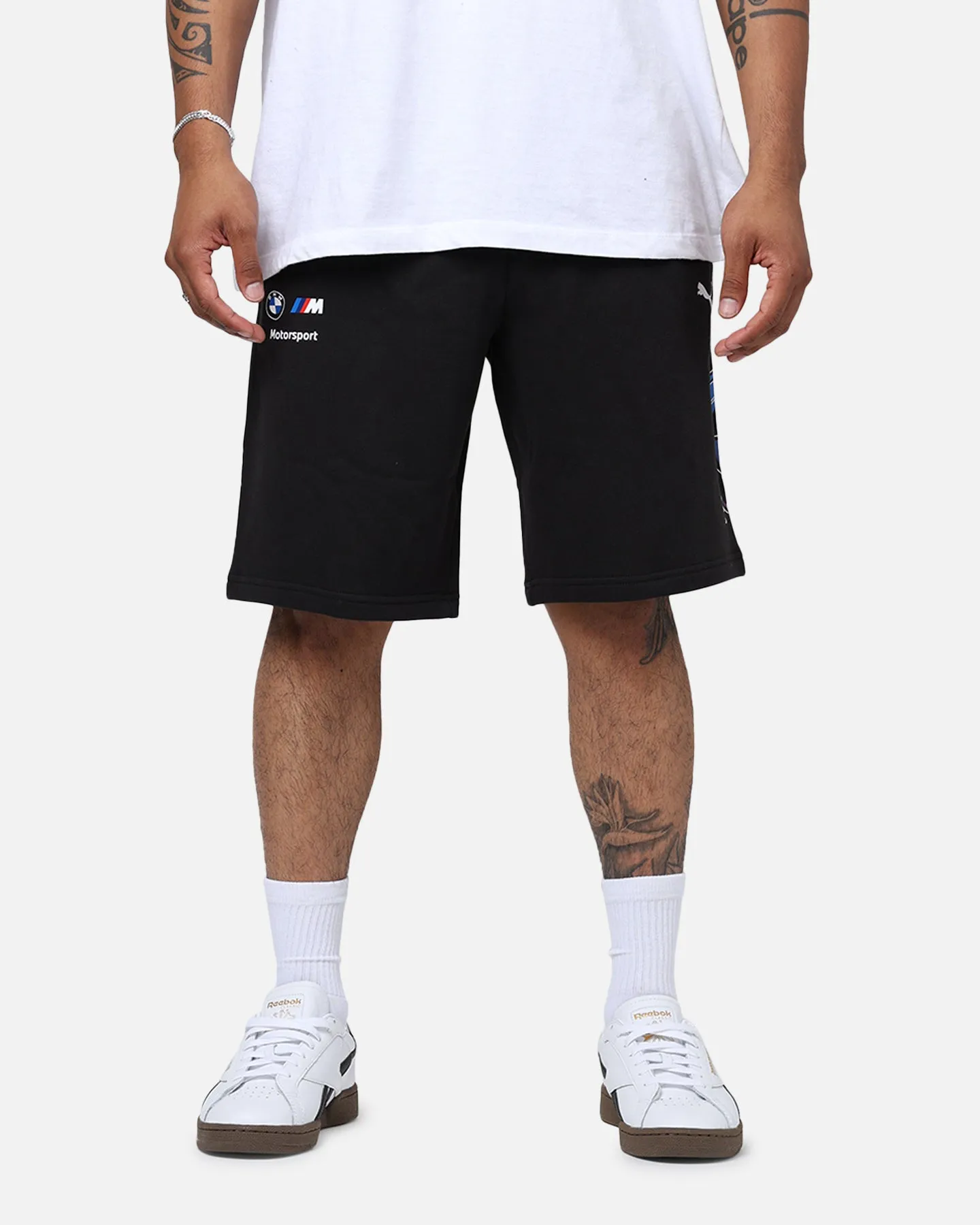 Easy Movement Odor Resistant Treatment Puma X BMW MMS Graphic Shorts Puma Black