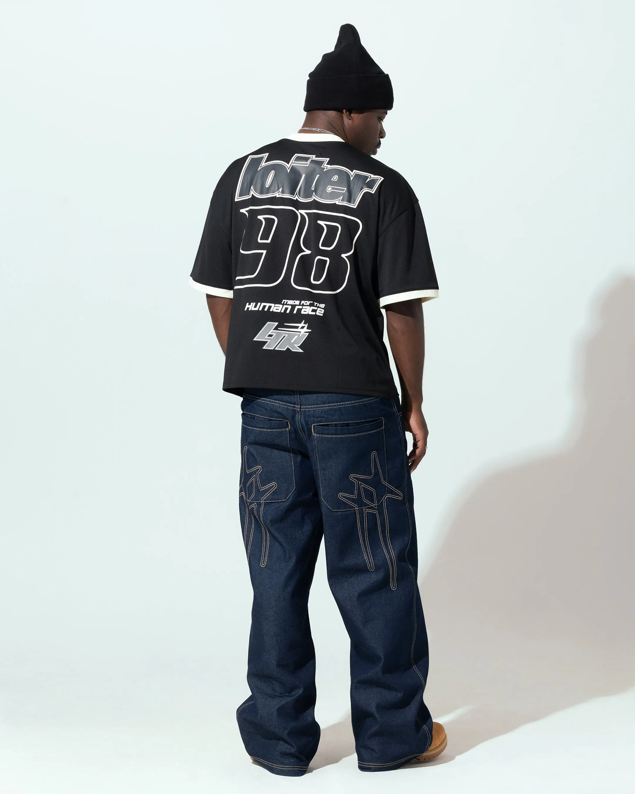 Active Comfort Wear Loiter Tournament Jersey Black