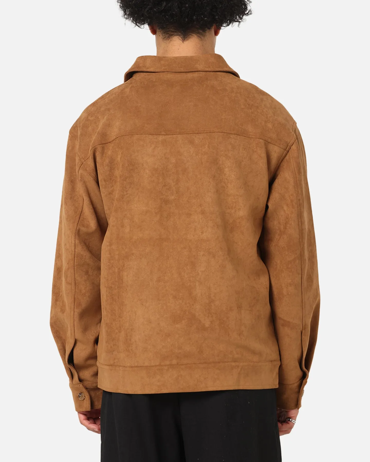 Warm Exterior Urban Ready XXIII Suede Jacket Brown