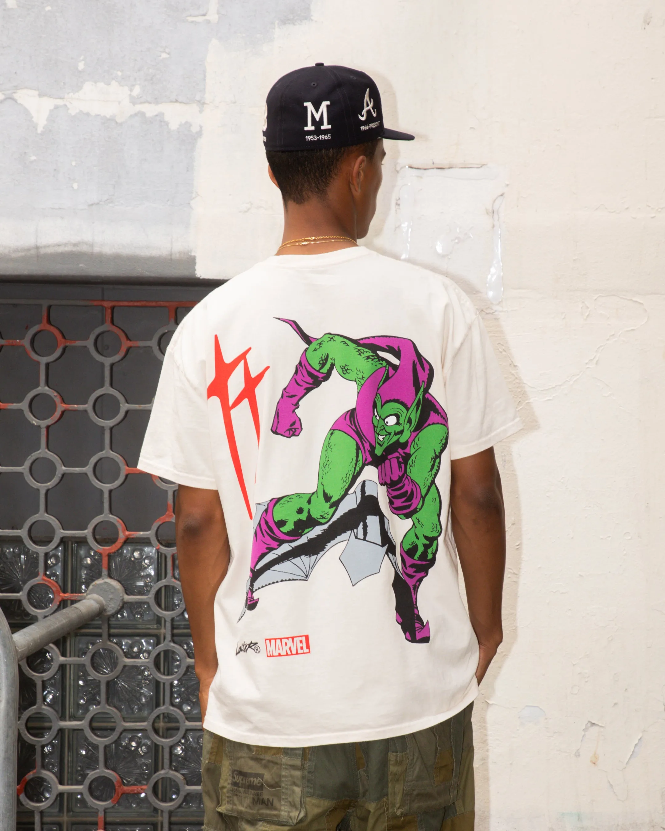 Marvel Spider-Man Green Goblin T-Shirt Off White Comfort and style Classic timelessness