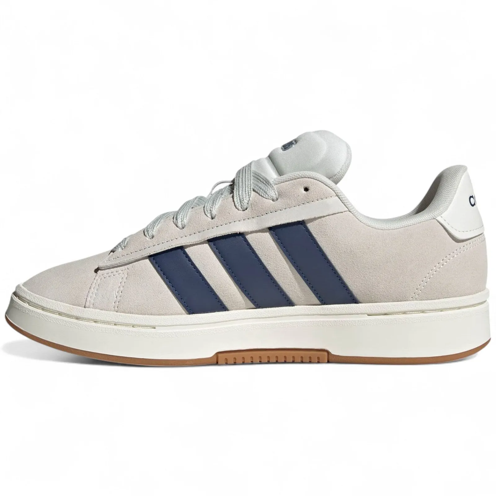 Satin Glow adidas Grand Court Alpha Mens Regular-Fit Lace Sneakers